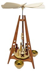 Müller Mid-Cent Single Tier<br>Nativity Pyramid